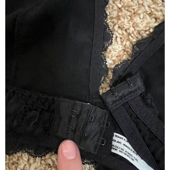 Intimately Free Free People Galloon Black Lace Bralette Size Small - Picture 6 of 7